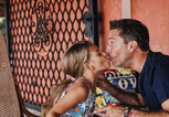 “Get over it”: Gino D’Acampo responds to backlash after kissing daughter on lips
