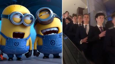 Cinemas are banning teens wearing suits from watching new Minions movie