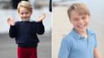 William and Kate share adorable new birthday portrait of Prince George