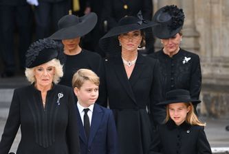 Camilla gave out to Prince George and Princess Charlotte at Queen’s funeral
