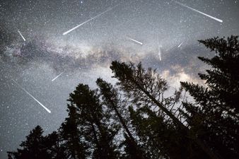 A Meteor shower will be visible over Ireland today