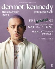 Dermot Kennedy adds an extra Dublin date at Marlay Park due to phenomenal demand