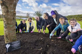 Former President Mary McAleese commemorates child victims of the Holocaust