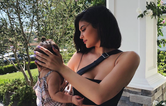 Kylie Jenner says having the baby blues is “really hard”