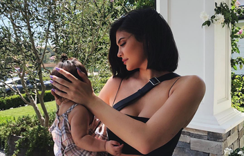 Kylie Jenner says having the baby blues is “really hard”