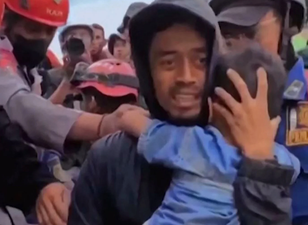 6-year-old boy found alive in earthquake rubble after two days