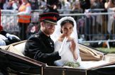 Prince Harry and Meghan share never before seen wedding photo