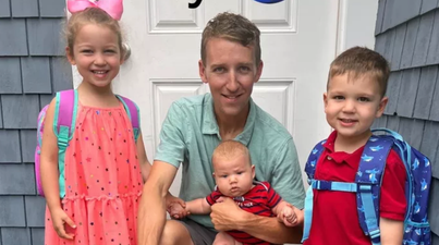 Dad asks public to forgive his wife after she killed their three children
