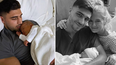 Tommy Fury says “men are useless” after seeing Molly Mae give birth