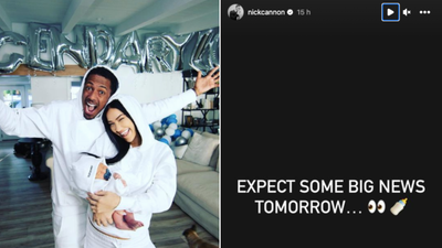 Nick Cannon hints that he’s expecting his 13th child just three months after his last