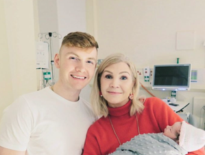 Yvonne Connolly says she’s “ridiculously excited” about being a granny