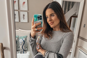 Binky Felstead has welcomed her third child