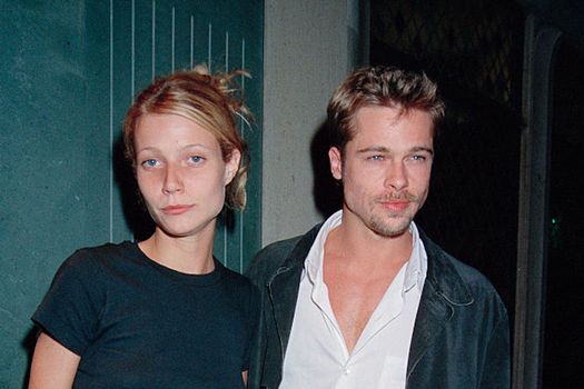 Gwyneth Paltrow and Brad Pitt