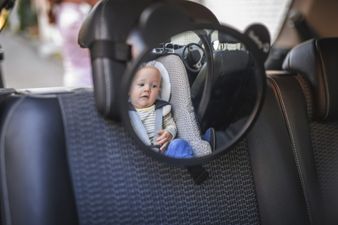 Mum issues stark warning after car mirror caused child’s car seat to smoke and burn