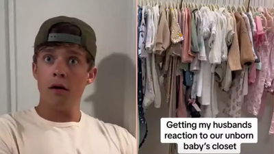 Mum to be has baby’s wardrobe full with 200 outfits at only 15 weeks pregnant