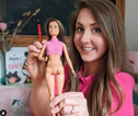 Mum hand paints ‘tiger stripes’ on Barbie in bid to normalise stretch marks for daughter