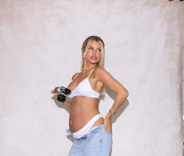 Love Island’s Hayley Hughes has given birth to a baby boy