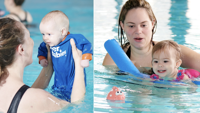 Your questions about baby and toddler swimming answered