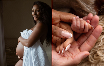 Alexandra Burke has given birth to her second child