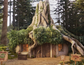 Shrek’s Swamp will be available to book on Airbnb from next month
