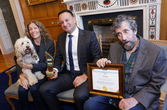 Charlie Bird has received a special award for his ‘Climb With Charlie’ campaign