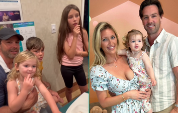 Ben Foden’s children attend stepmum Jackie’s 30-week scan
