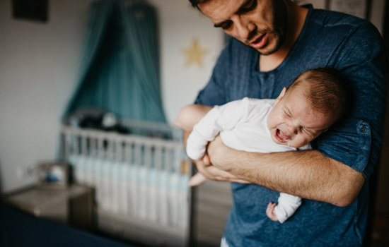 breath-holding crying baby