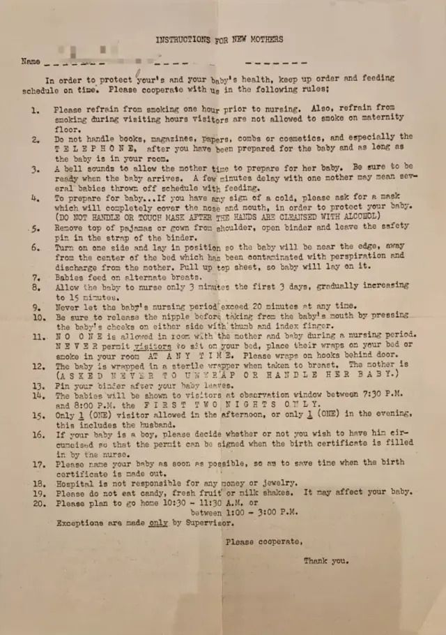 1940s advice