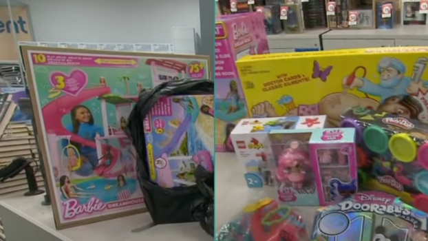 Stranger Christmas Present toy store