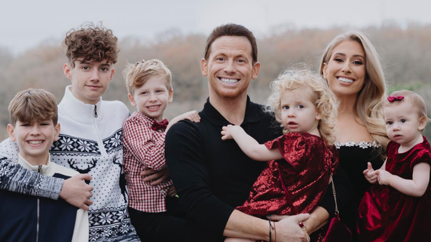 Stacey Solomon and family