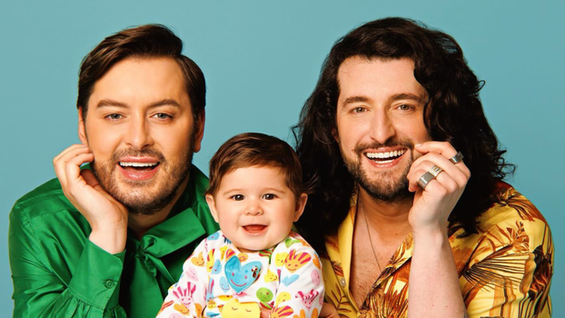 Brian Dowling and Arthur Gourounlian