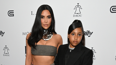 Kim Kardashian’s daughter North West follows in her dad’s footsteps