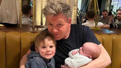 Gordon Ramsay melts hearts as he returns home for Christmas