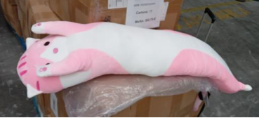 recall cat plush pillow