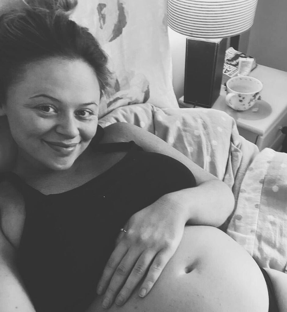 emily atack celeb due date pregnancy