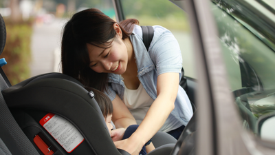 Mum urges people to stop parking in parent and child car spaces