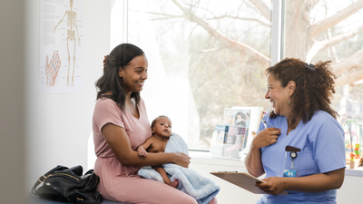 Research shows soothing a baby can calm parental stress