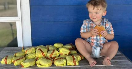 Two-year-old shocks mum by ordering 31 McDonald's cheeseburgers on delivery app