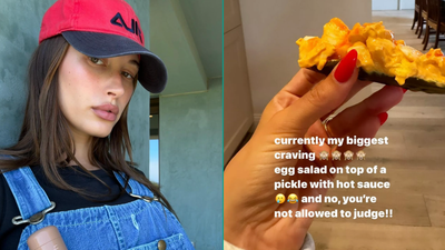 Hailey Bieber reveals her biggest pregnancy craving so far and baby name news