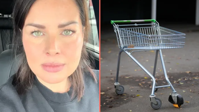 Mum sparks backlash for refusing to return her trolley at the supermarket