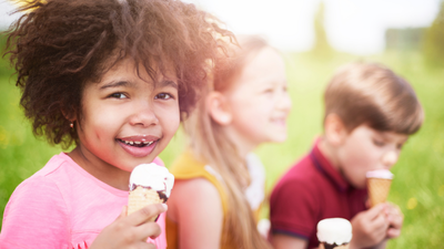 Mum praised for putting ice cream man out of business
