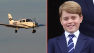 Prince George learns how to fly a plane aged 11
