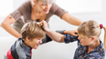 ‘My eldest keeps hitting and kicking his younger siblings, what can I do to stop it?’