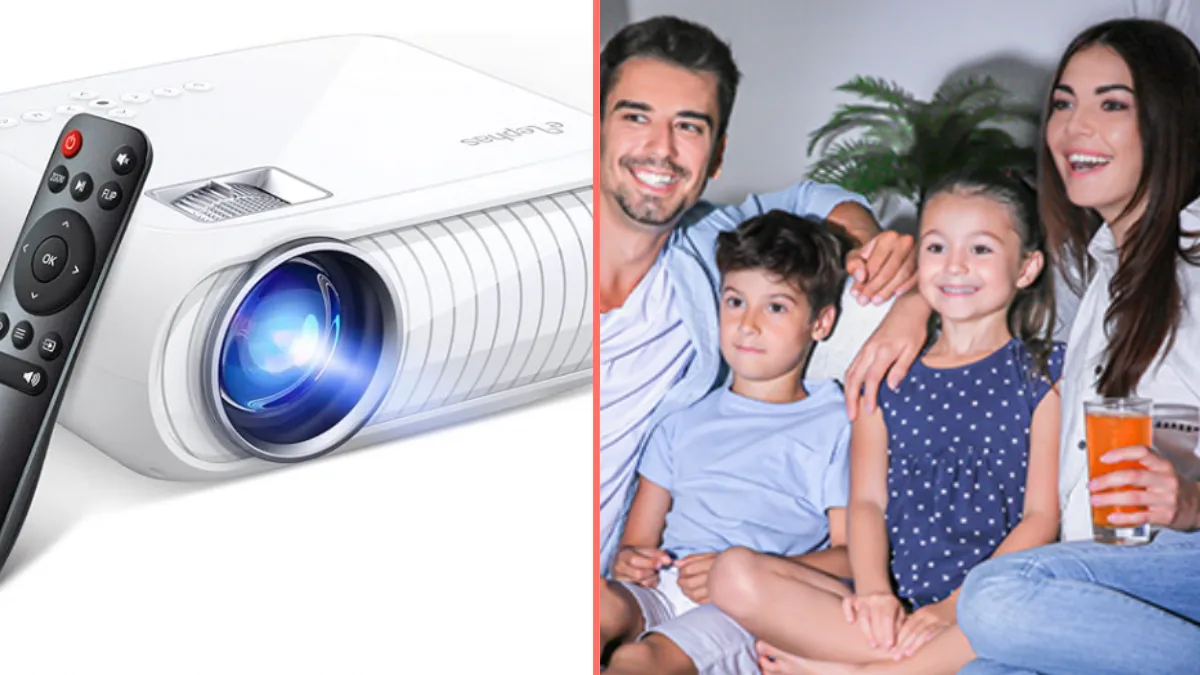 Turn your home into a cinema with projector on sale for limited time only